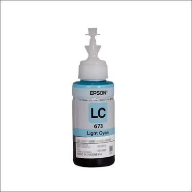 Epson 673 LIGHT CYAN Ink Bottle (Original) - TONERS